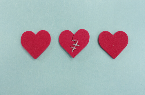 My broken heart.