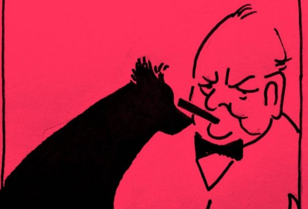 Winston Churchill and his black dog of depression