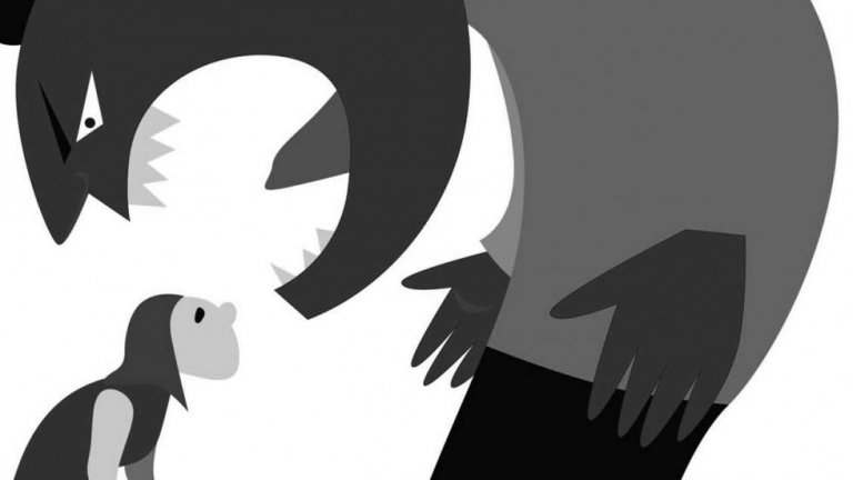 Cartoon which represents machismo.