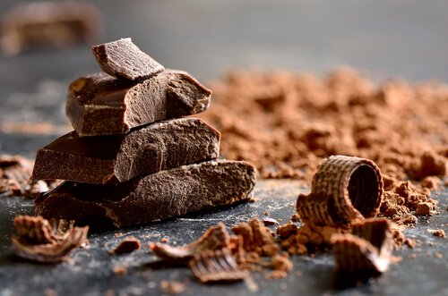 Chocolate shavings.