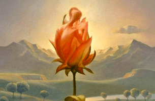Flower in emotional space