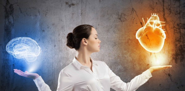 woman using intuition