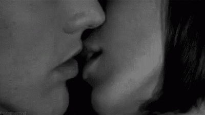 gif of a kiss