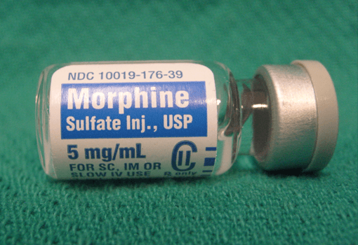 Morphine.