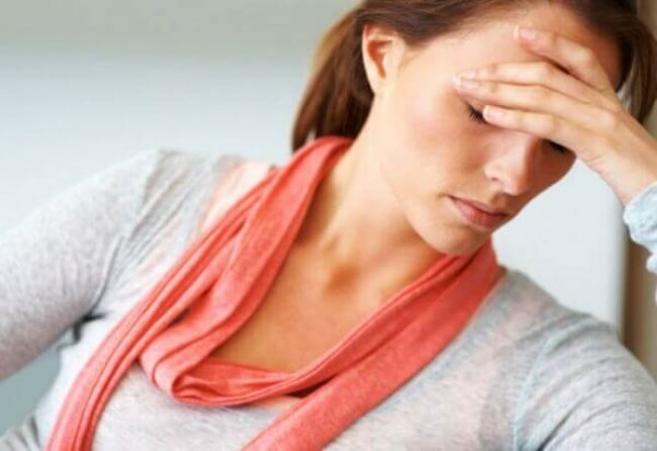 tired woman