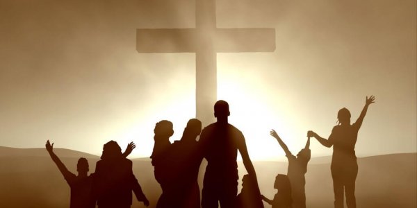 people before cross