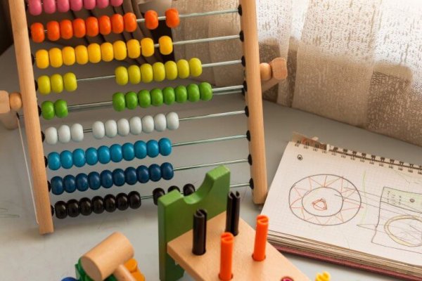 Math and an abacus.