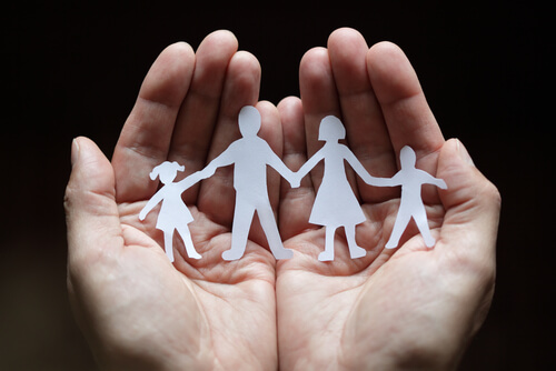 a paper family