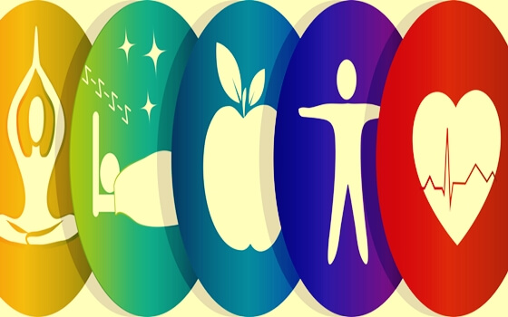 Figures representing wellness.