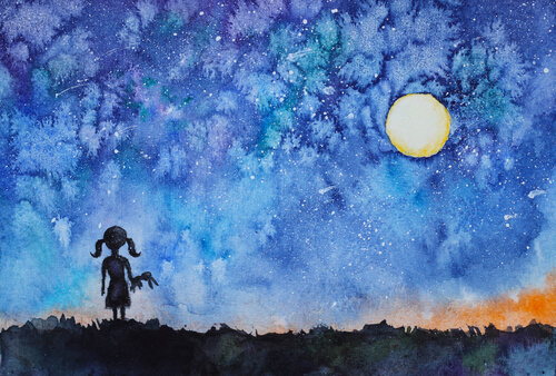 The Girl Who Looked to the Night Sky and Discovered Her Inner Light