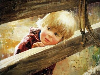 boy at gate