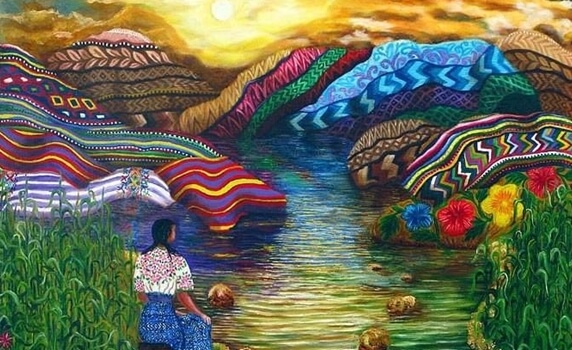 Toltec painting