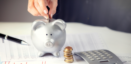 Saving to improve financial situation