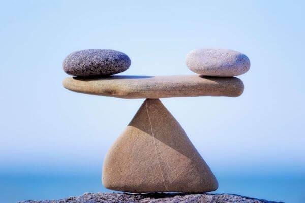 Stones balancing
