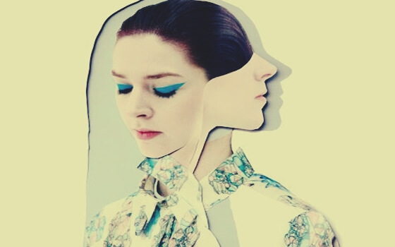 What you do matters more than what you say. Two-faced woman.