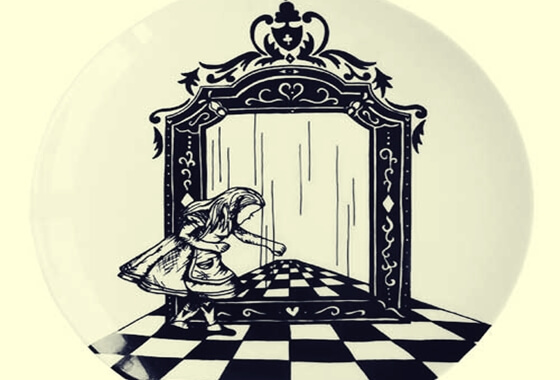 Alice through the looking glass
