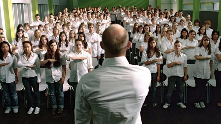 Submission in the classroom.