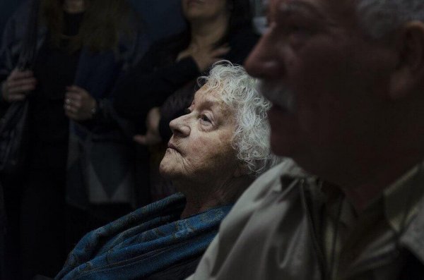 woman at movies representing collective memory