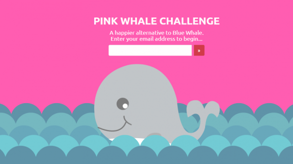 The pink whale challenge vs blue whale game.