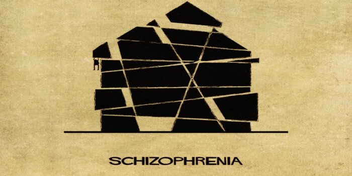 What Schizophrenia would look like as a house.