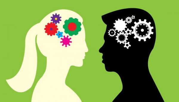 people with cogs in heads