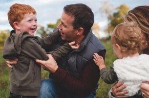 children with co-parenting parents