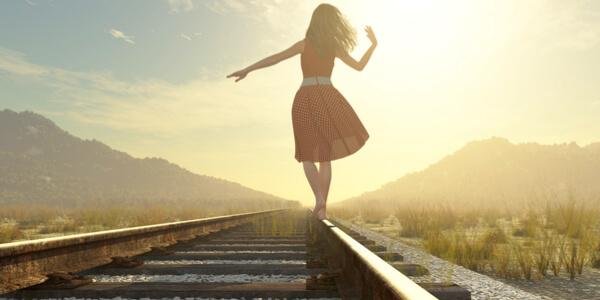 woman using psychological strategies to manage failure