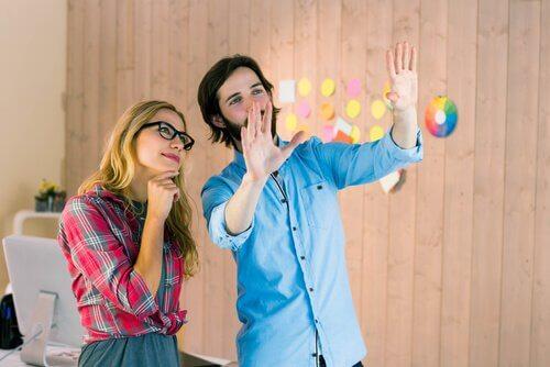 workers representing pragmatic optimism
