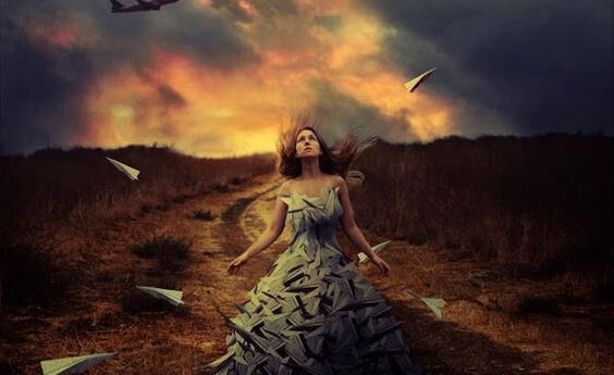 girl dealing with unresolved emotional suffering