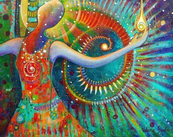 colorful-figure-with-swirl-behind-it