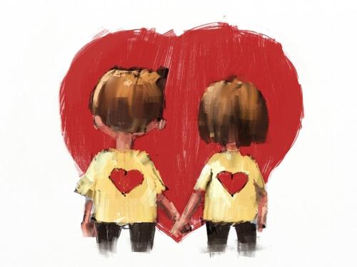 importance of self love and a heart