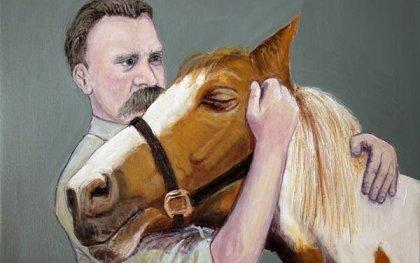 Why did Nietzsche embrace a horse and cry?