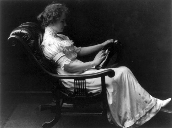 Helen Keller was deaf and blind.