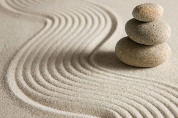 Peaceful sand