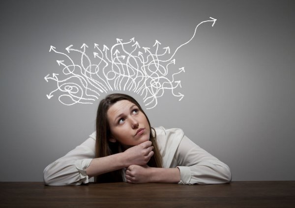 Woman thinking