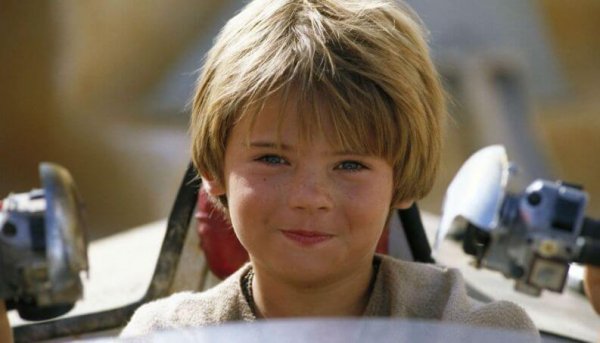 Young Anakin Skywalker.