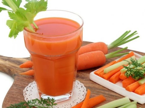 Carrot juice for depression.