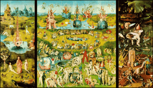 Pleasure garden of earthly delights.