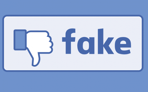 Fake news often appears on social media.