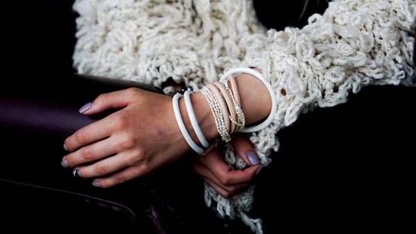 The story of a girl with bracelets on her wrist.