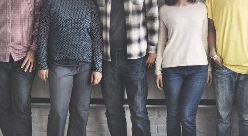 A group of social people.