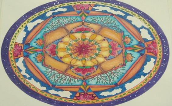 The Mandala is a symbol of harmony.