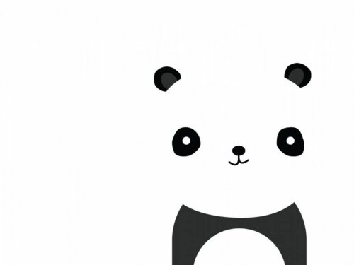simpel animation af en panda