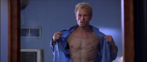 Scene from Memento.