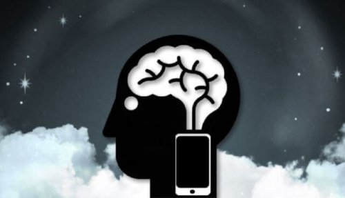 Cell phone affecting the brain.