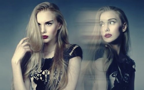 A girl representing envy.