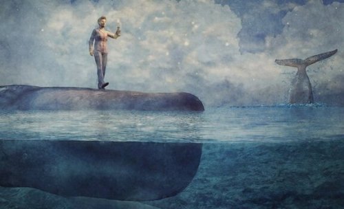 Sleepwalking on whales.