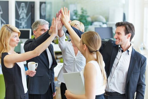 Being happy for others can improve your work relations.