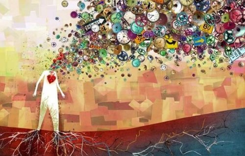 Heart creating ideas.