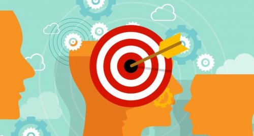 A target on a brain.